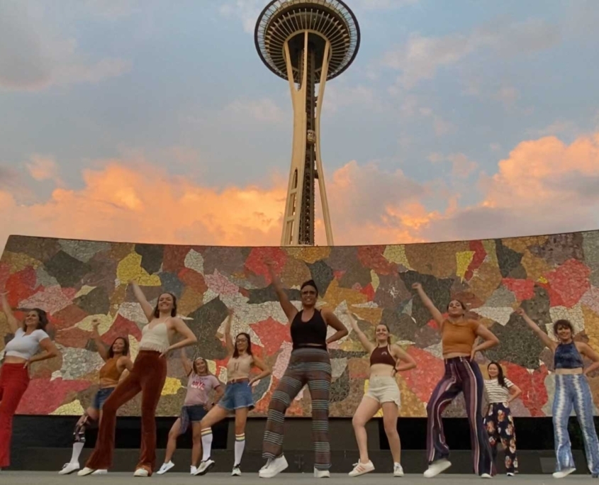 DancePowered offers Dance Fitness, Adult hip hop classes, in Seattle, as well as performance opportunities