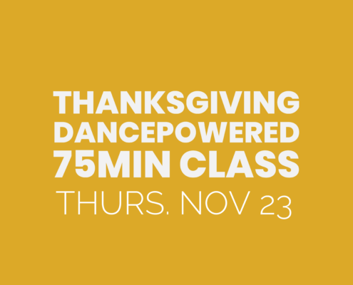 Dance Class held Yearly in West Seattle on Thanksgiving