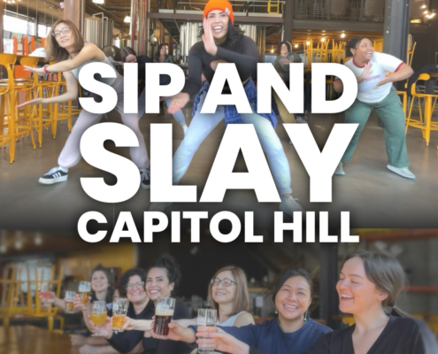 Dance Party on Capitol Hill! Learn some new, easy to follow dances, and have a beer with friends after! SO FUN with Jennifer Cepeda, Founder of DancePowered!