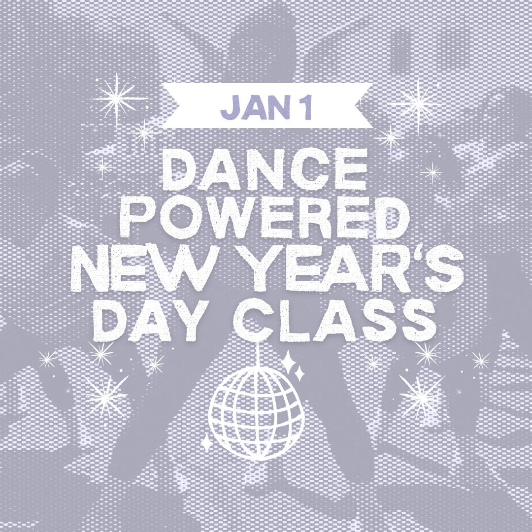 Jennifer Cepeda teaching DancePowered dance fitness New Years class in Seattle